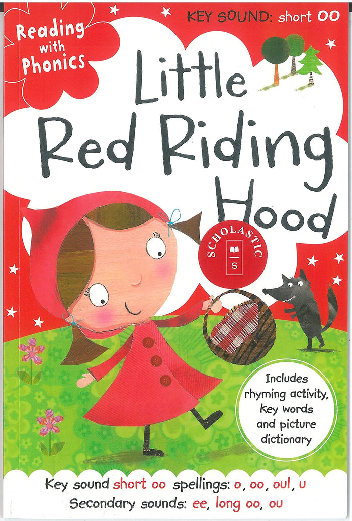 Reading with Phonics: Little Red Riding Hood by Scholastic - Paperback cover