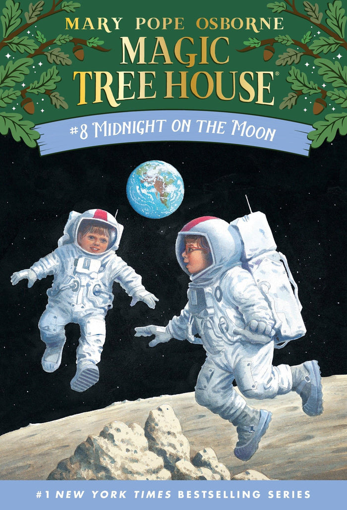 Midnight on the Moon by Mary Pope Osborne - Paperback cover