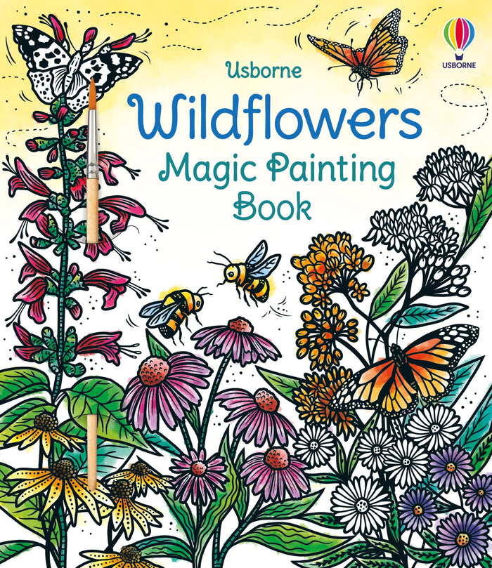 Wildflowers Magic Painting Book by Micaela Tapsell - Paperback cover