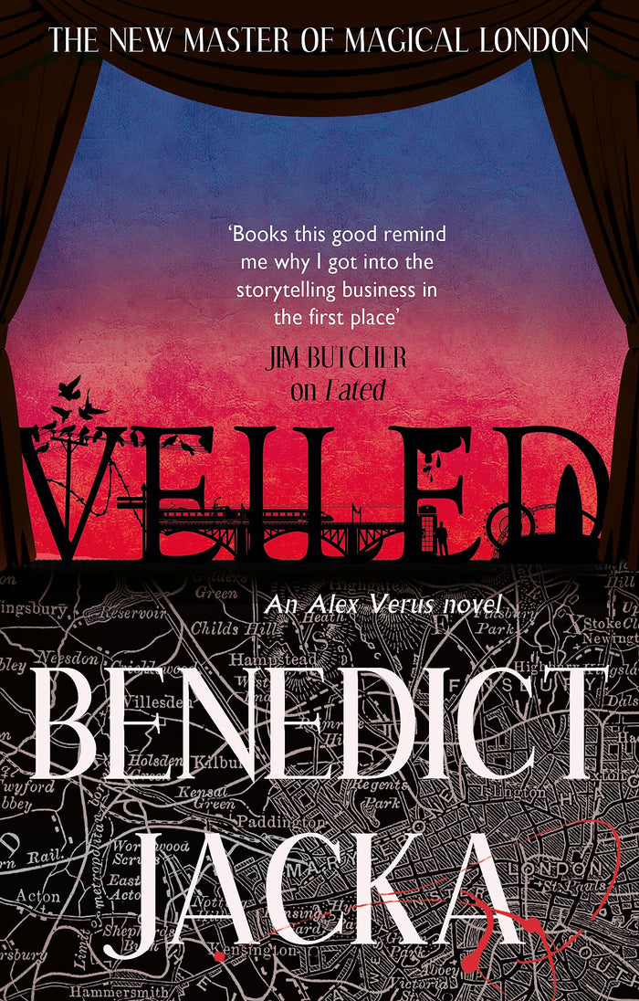 Veiled by Benedict Jacka - Paperback cover