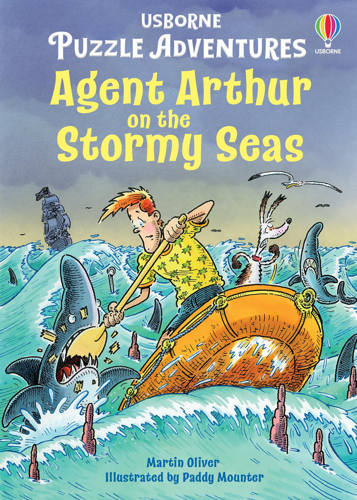 Agent Arthur on the Stormy Seas by Martin Oliver - Paperback cover