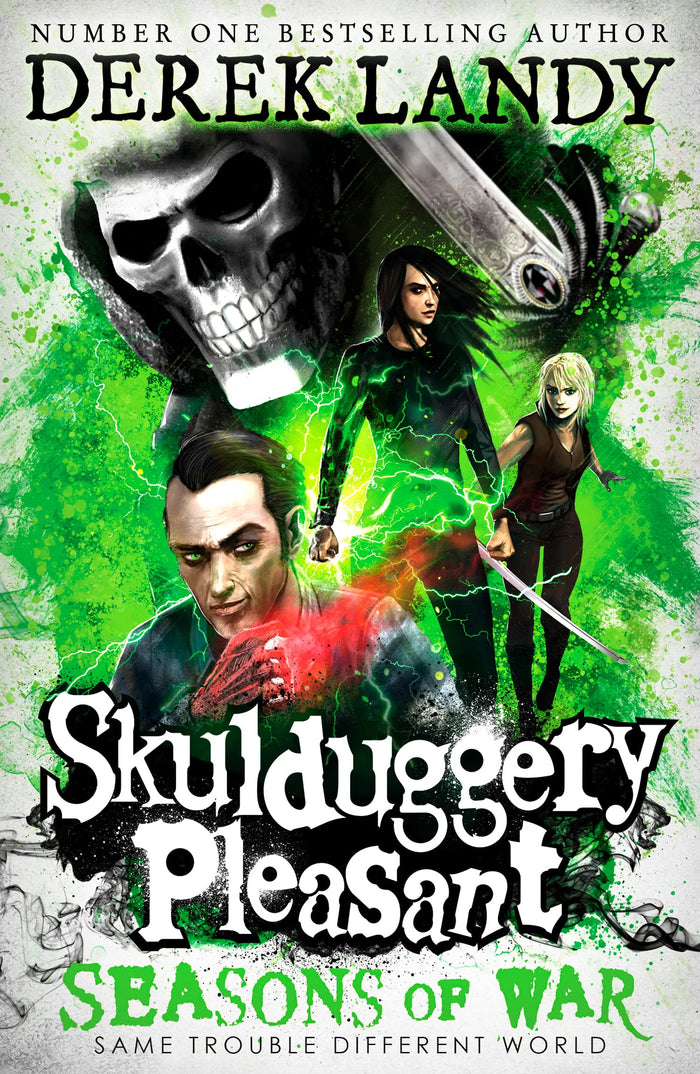 Seasons of War: Book 13 (Skulduggery Pleasant) by Derek Landy - Paperback cover