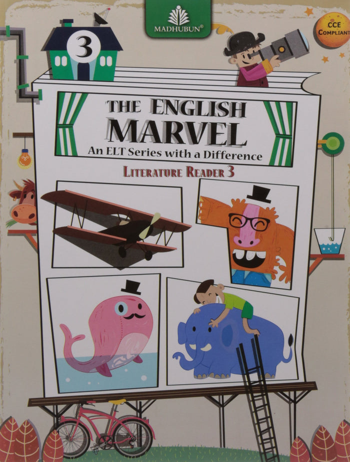 The English Marvel-Reader 3 - An Elt Series with a Difference. by Brian Houlihan - Paperback cover
