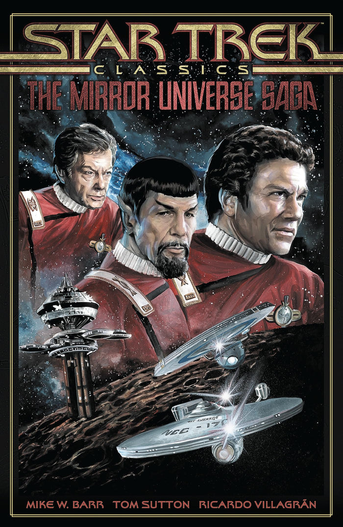 Star Trek Classics: The Mirror Universe Saga by Mike W. Barr - Paperback cover