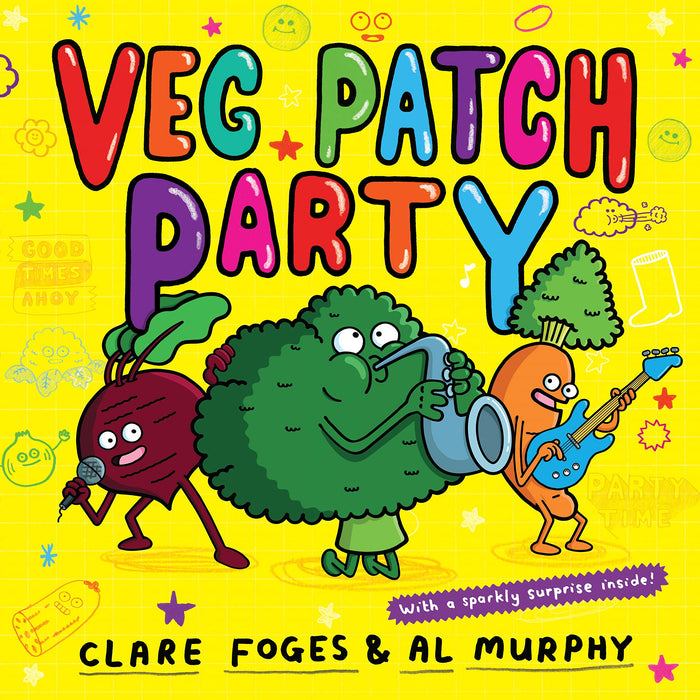 Veg Patch Party by Clare Foges - Paperback cover