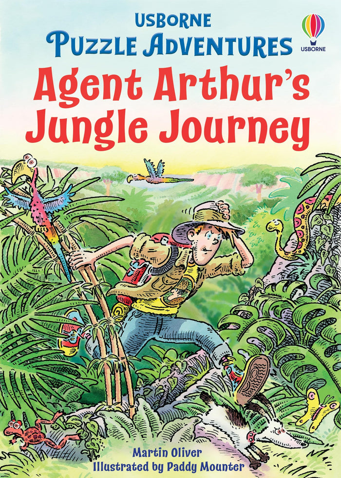 Usborne AGENT ARTHURS JUNGLE JOURNEY. by Russell Punter - Paperback cover