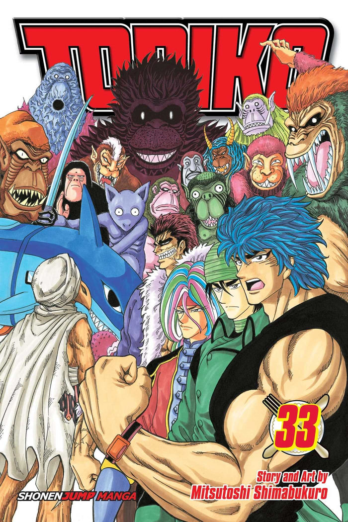 Toriko, Vol. 33: Onward to Area 7!! by Mitsutoshi Shimabukuro - Paperback cover