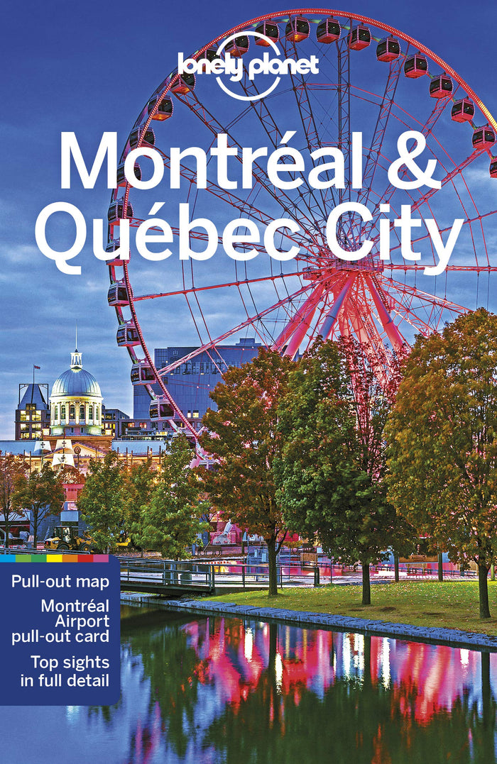 Lonely Planet Montreal & Quebec City 5 (Travel Guide) by Phillip Tang - Paperback cover