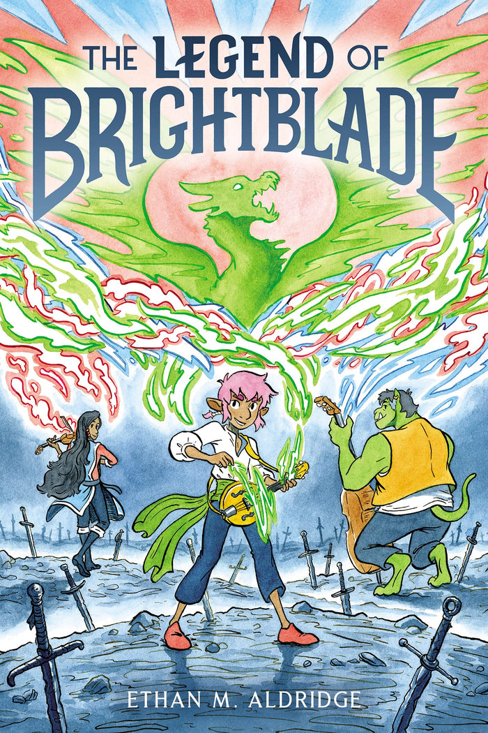 The Legend of Brightblade: A Graphic Novel by Ethan M. Aldridge - Paperback cover