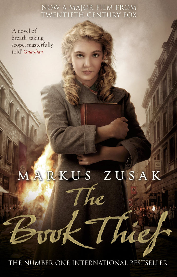 The Book Thief by Markus Zusak - Paperback cover