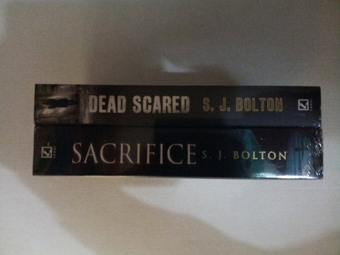 S J Bolton: Dead Scared, Sacrifice. 2 book set. by Sharon J. Bolton - Paperback cover