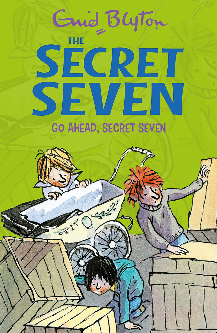 Secret Seven 05 Go Ahead Secret Seven by Esther Wane Enid Blyton - Paperback cover