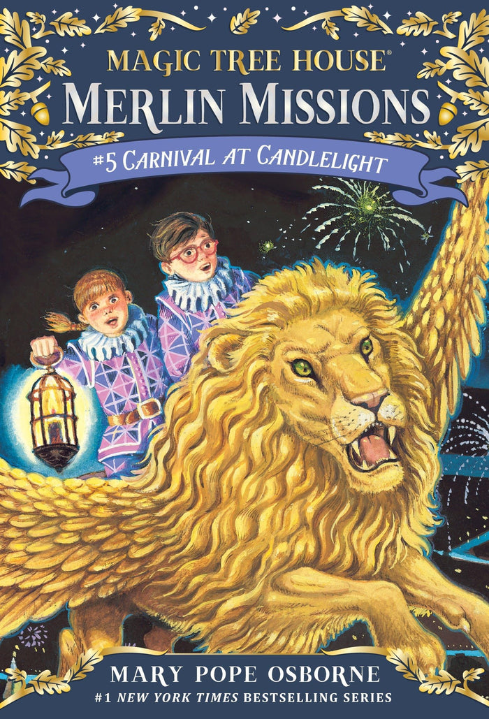 Carnival at Candlelight (Magic Tree House Merlin Mission) by Mary Pope Osborne - Paperback cover