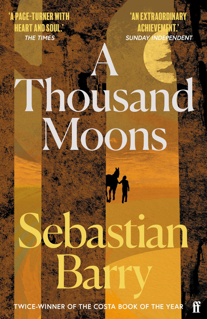 A Thousand Moons by Sebastian Barry - Paperback cover