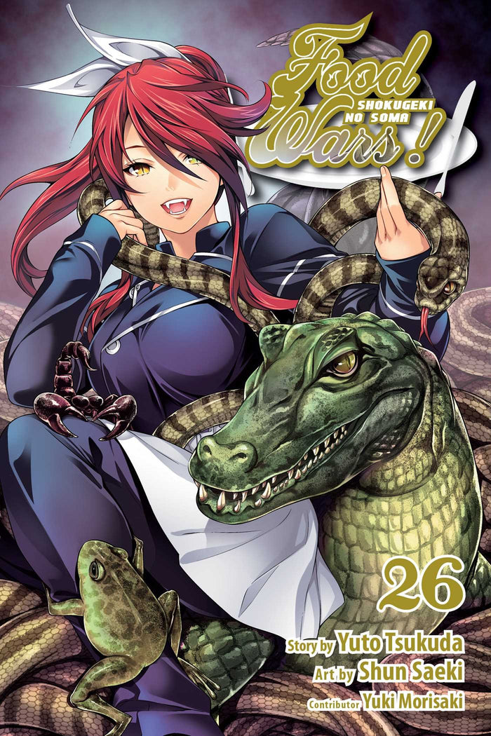 Food Wars!: Shokugeki no Soma, Vol. 26: Second Bout by Yuto Tsukuda - Paperback cover