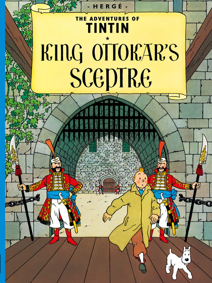 King Ottokar's Sceptre (The Adventures of Tintin) by Hergé - Paperback cover