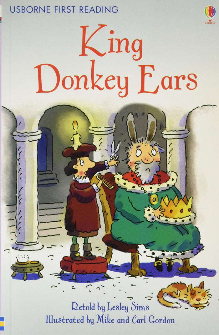 King Donkey Ears (First Reading Level 2) by Lesley Sims - Paperback cover