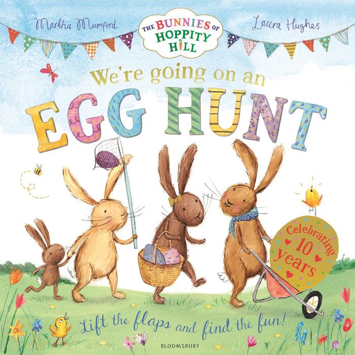We're Going on an Egg Hunt - Board Book cover
