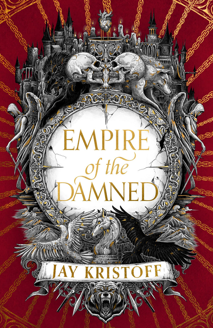 HarperVoppyager Empire of the Damned. by Jay Kristoff - Hardcover cover