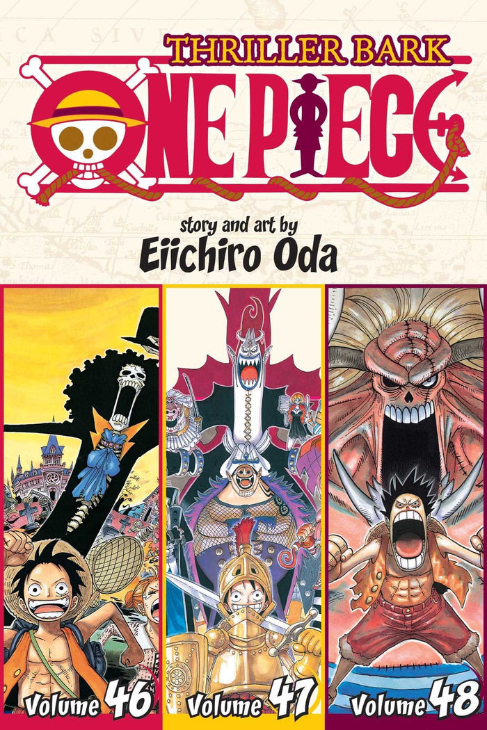 One Piece (Omnibus Edition), Vol. 16: Includes vols. 46, 47 & 48 by Eiichiro Oda - Paperback cover
