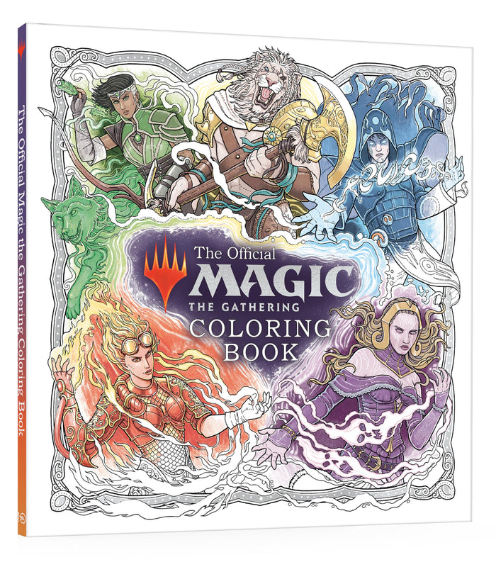 The Official Magic: The Gathering Coloring Book by Official Magic: The Gathering Licensed - Paperback cover
