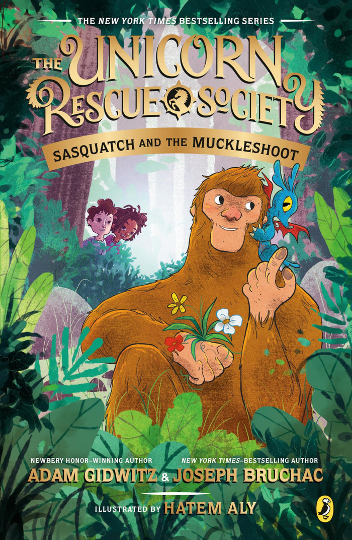 Sasquatch and the Muckleshoot (The Unicorn Rescue Society) by Joseph Bruchac - Paperback cover
