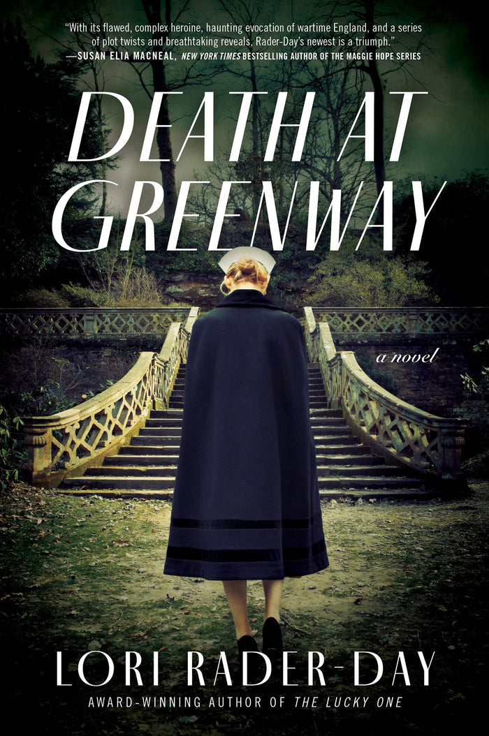 Death at Greenway: Agatha Award Winner – A Gripping WWII Mystery of Murder and Secrets at Christie's Manor by Lori Rader-Day - Paperback cover