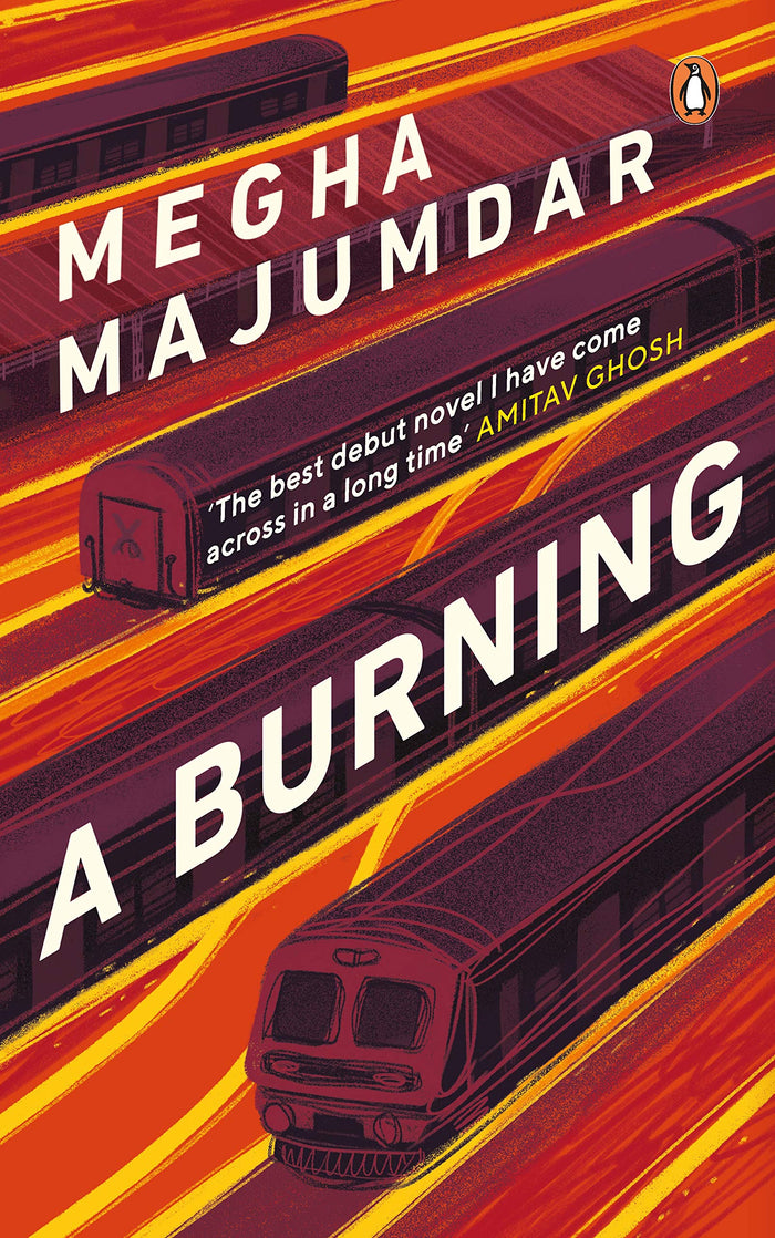 A Burning by Megha Majumdar - Hardcover cover
