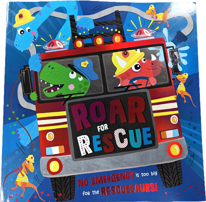 Roar for Rescue by Christie Hainsby - Paperback cover