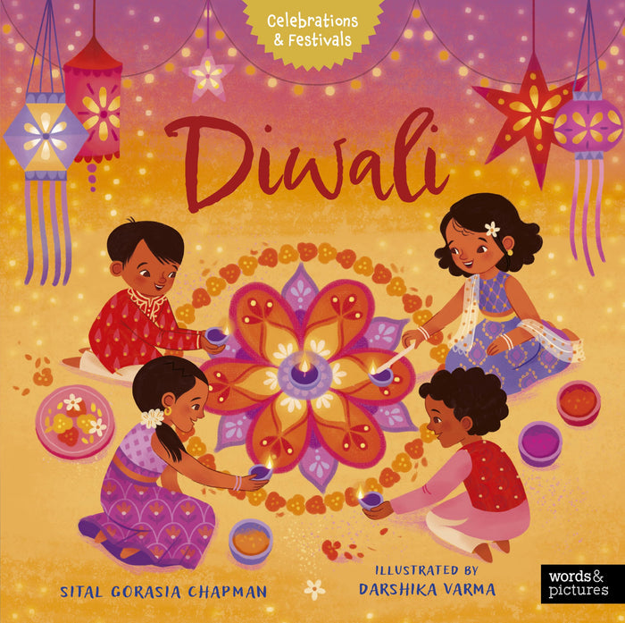 words pictures Diwali (Celebrations Festivals). by Sital Gorasia Chapman - Paperback cover