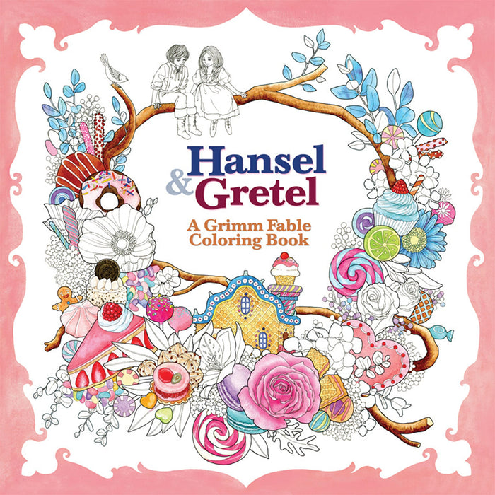 Hansel and Gretel: A Grimm Fable Coloring Book by Rosa - Paperback cover