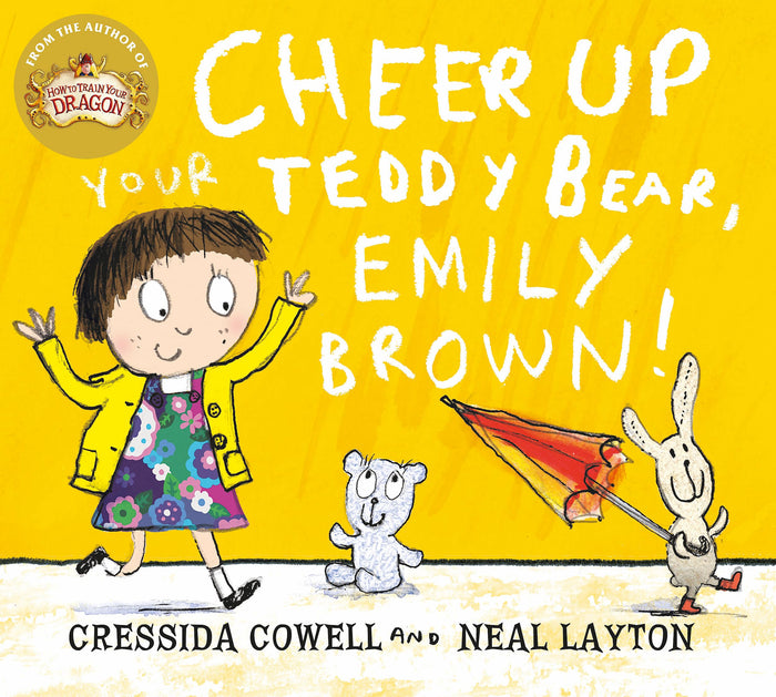 Cheer Up Your Teddy Bear, Emily Brown by Cressida Cowell - Paperback cover