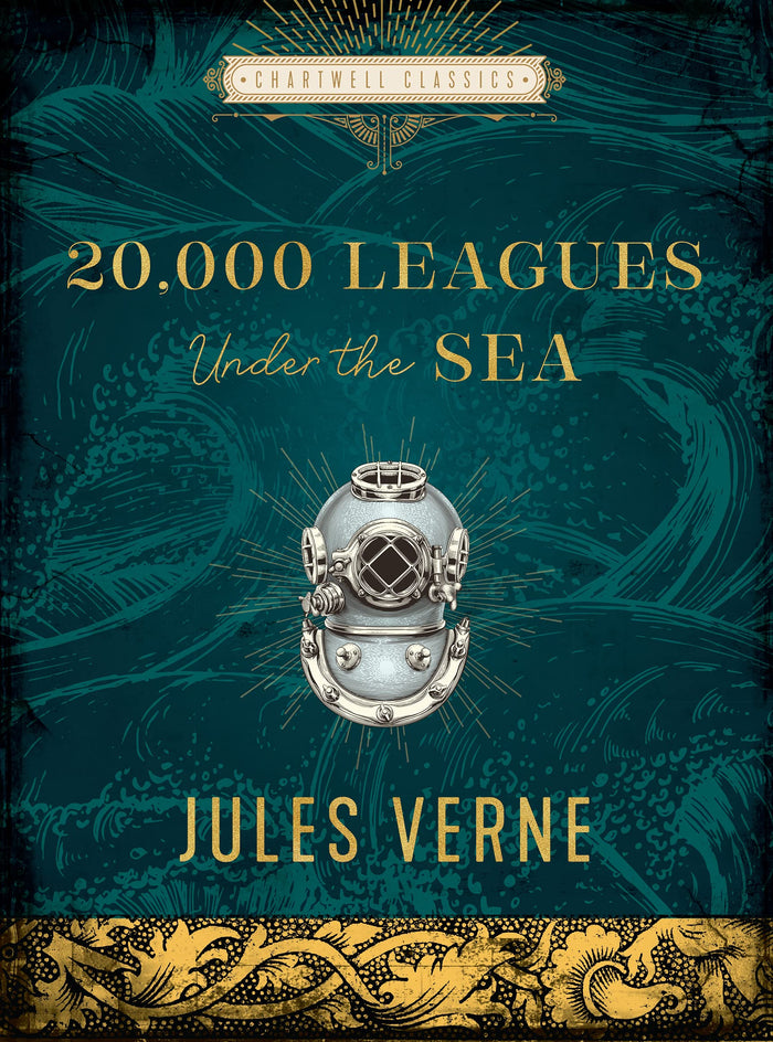 Twenty Thousand Leagues Under the Sea (Chartwell Classics) by Jules Verne - Hardcover cover