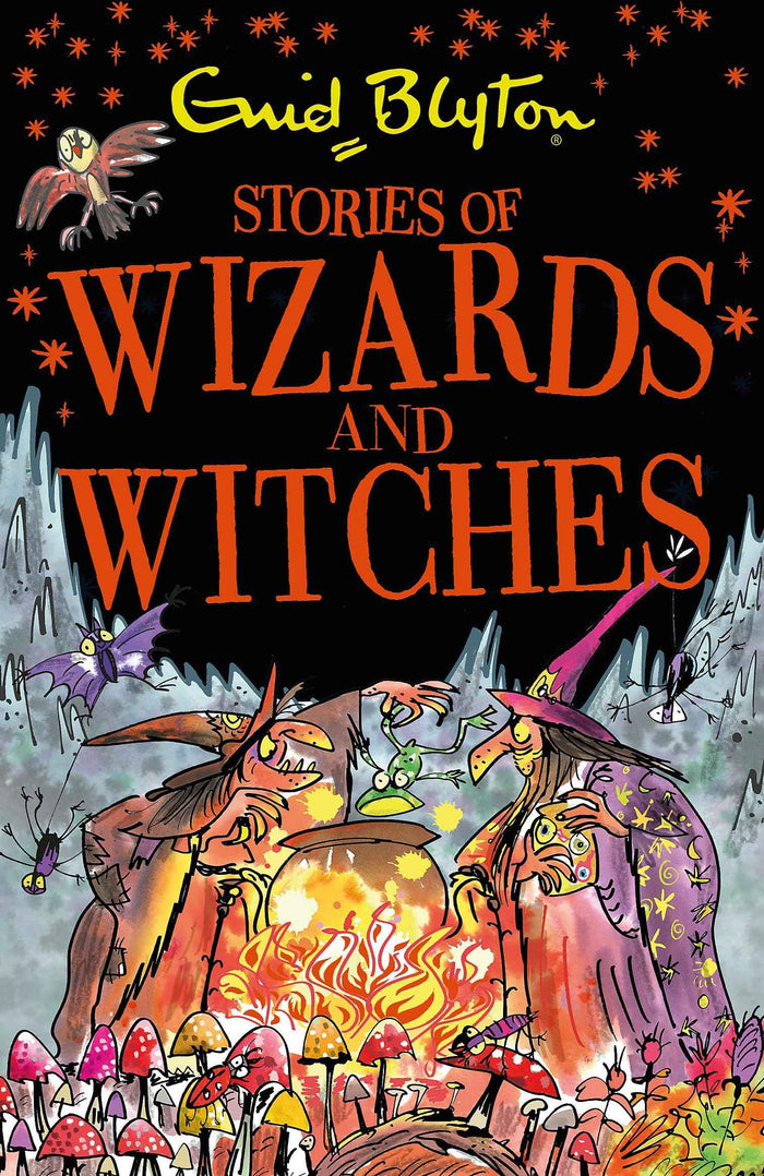 Front cover of the Paperback book 'Stories of Wizards and Witches: Contains 25 classic Blyton Tales (Bumper Short Story Collections) [Sep 07, 2' by Enid Blyton.