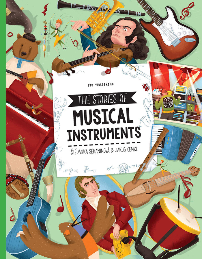 The Stories of Musical Instruments by Stepanka Sekaninova - Hardcover cover