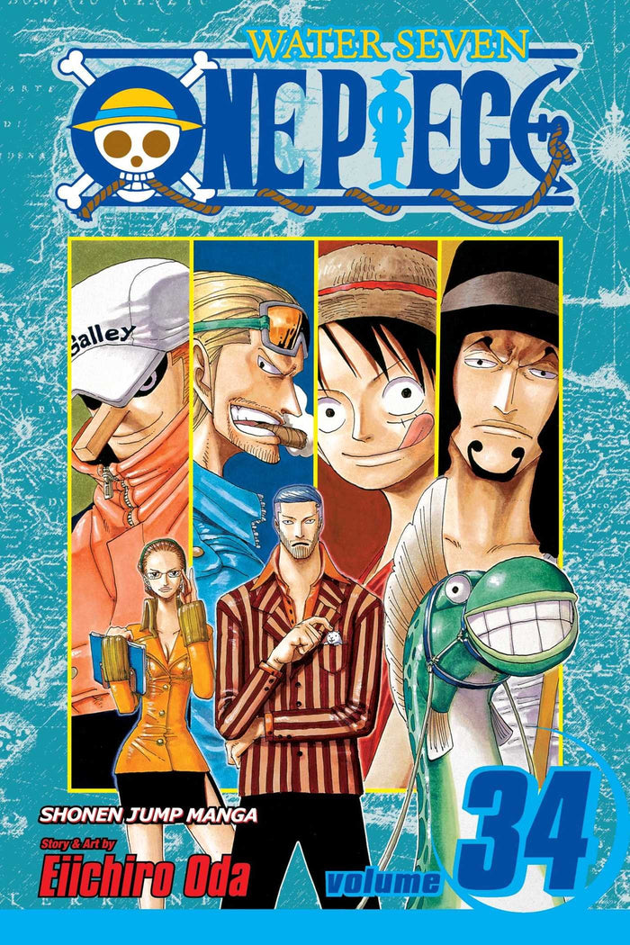 One Piece, Vol. 34 by Eiichiro Oda - Paperback cover