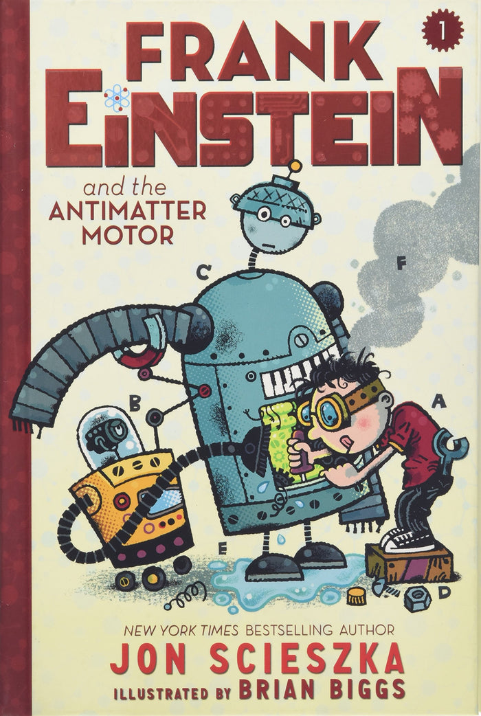Frank Einstein and the Antimatter Motor (Frank Einstein series #1): Book One by Jon Scieszka - Paperback cover