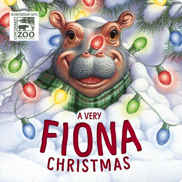 A Very Fiona Christmas (A Fiona the Hippo Book) by Zondervan - Board Book cover