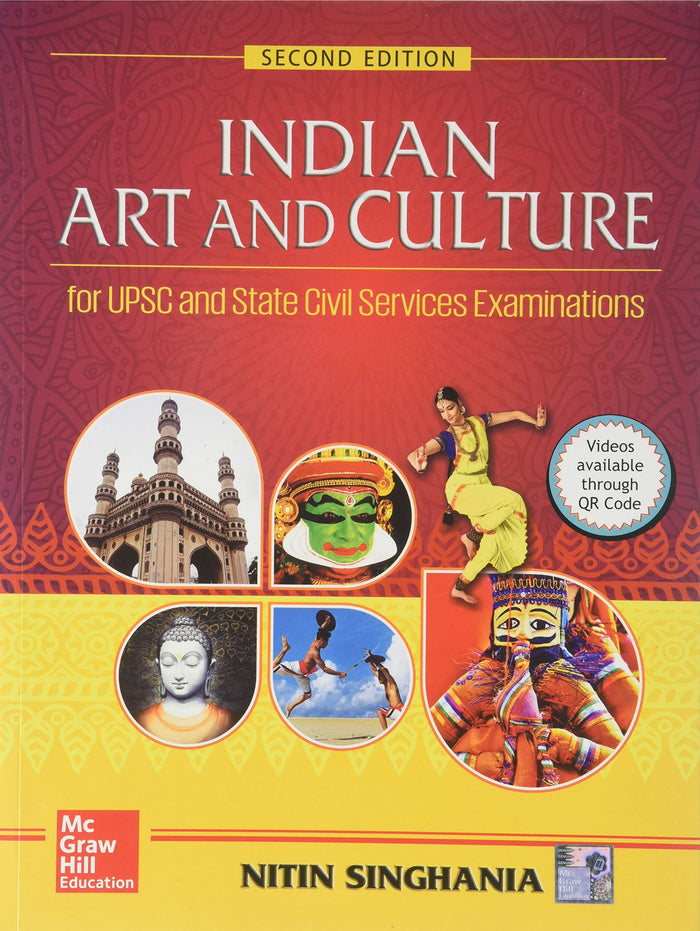 Indian Art and Culture by Nitin Singhania - Paperback cover