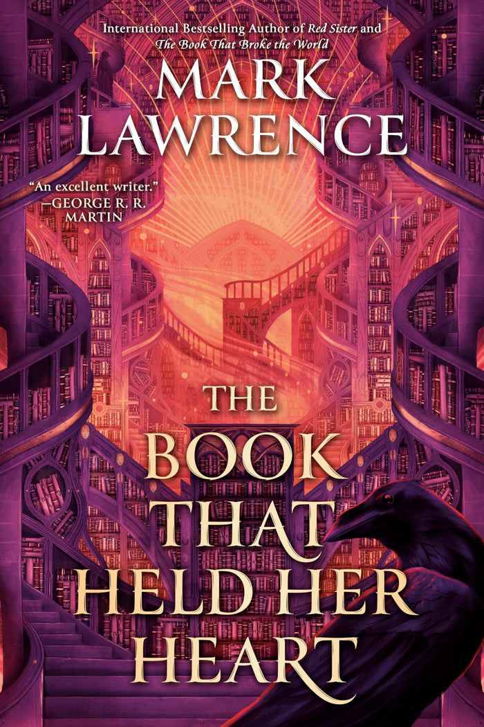 The Book That Held Her Heart (The Library Trilogy) by Mark Lawrence - Paperback cover