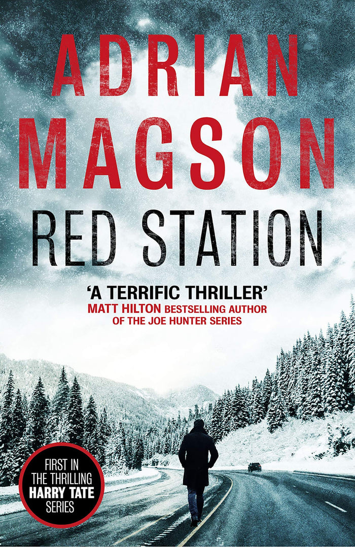 Red Station by Adrian Magson - Paperback cover