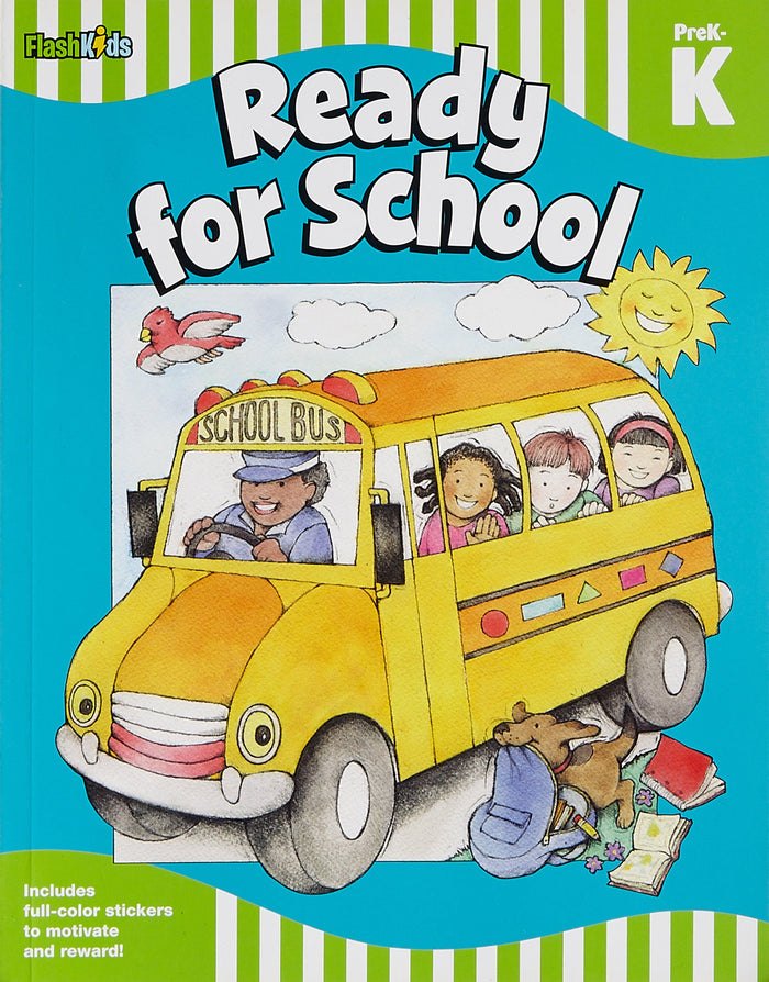 Ready for School: Grade Pre-K-K (Flash Skills) - Paperback cover