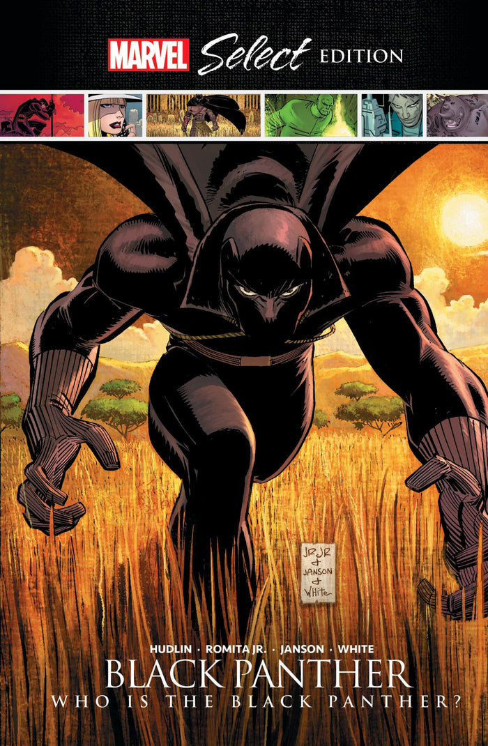 Black Panther: Who Is The Black Panther? Marvel Select by Reginald Hudlin - Hardcover cover