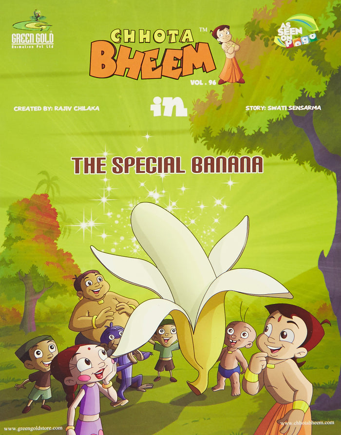 CHHOTA BHEEM : The Special Banana Books by Rajiv Chilaka - Paperback cover