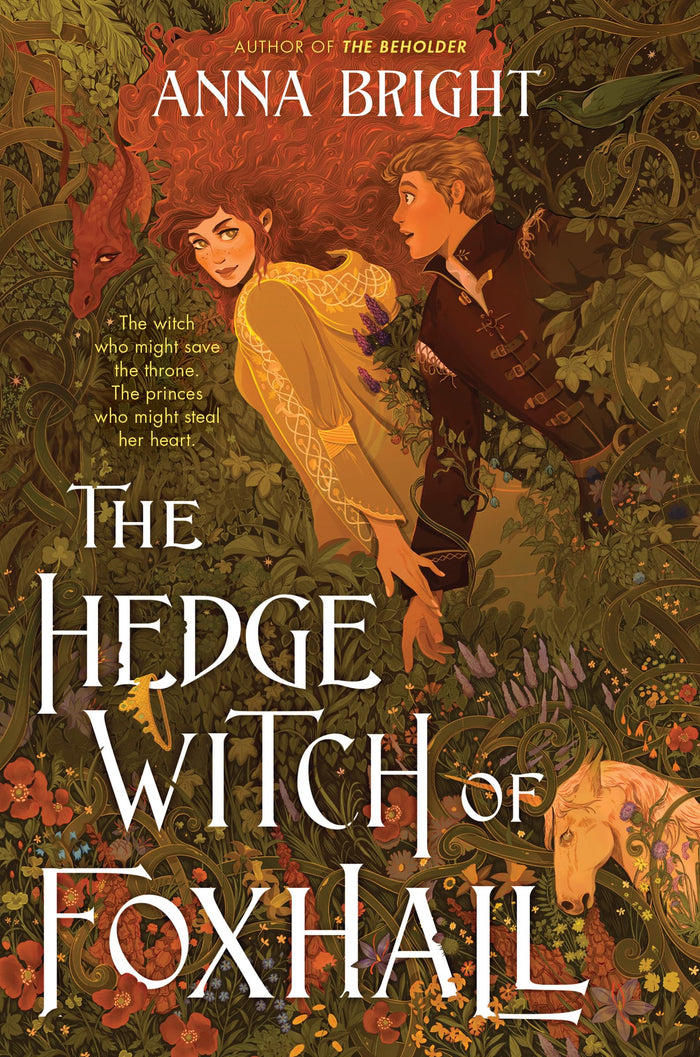 The Hedgewitch of Foxhall: An Epic Fantasy Featuring Dragons and Witches by Anna Bright - Hardcover cover