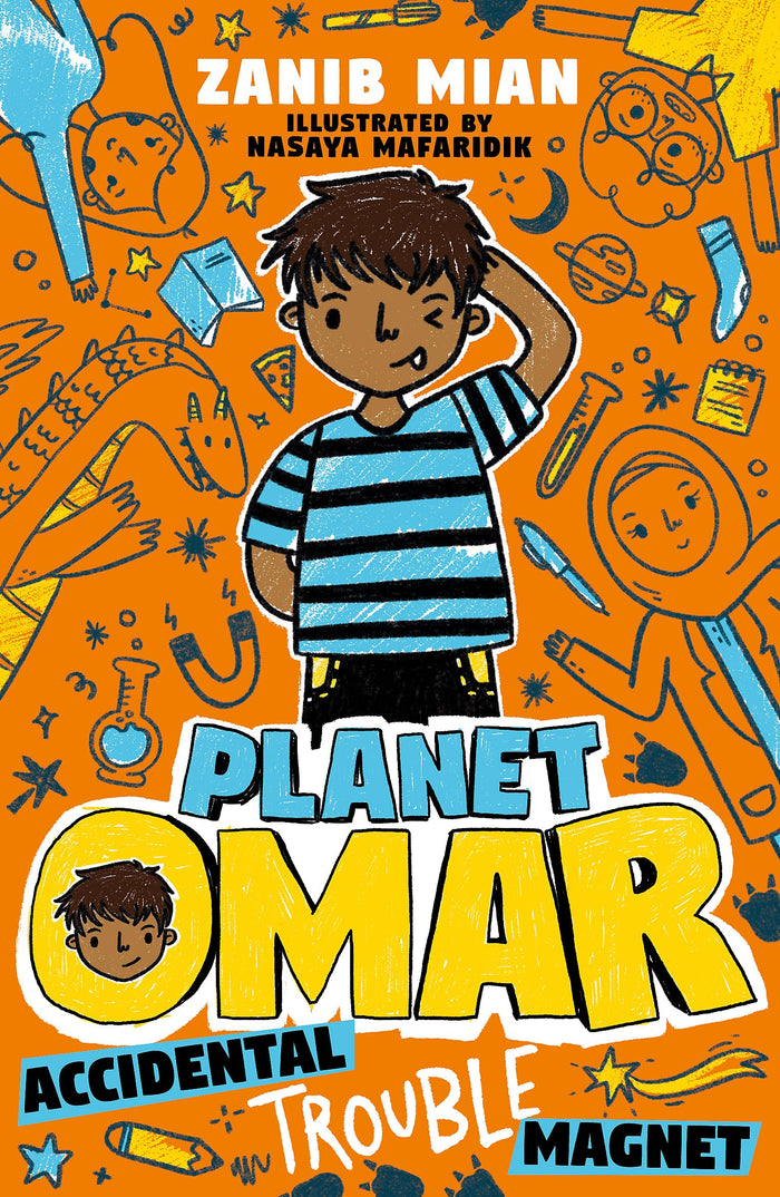 Accidental Trouble Magnet: Book 1 (Planet Omar) by Zanib Mian - Paperback cover