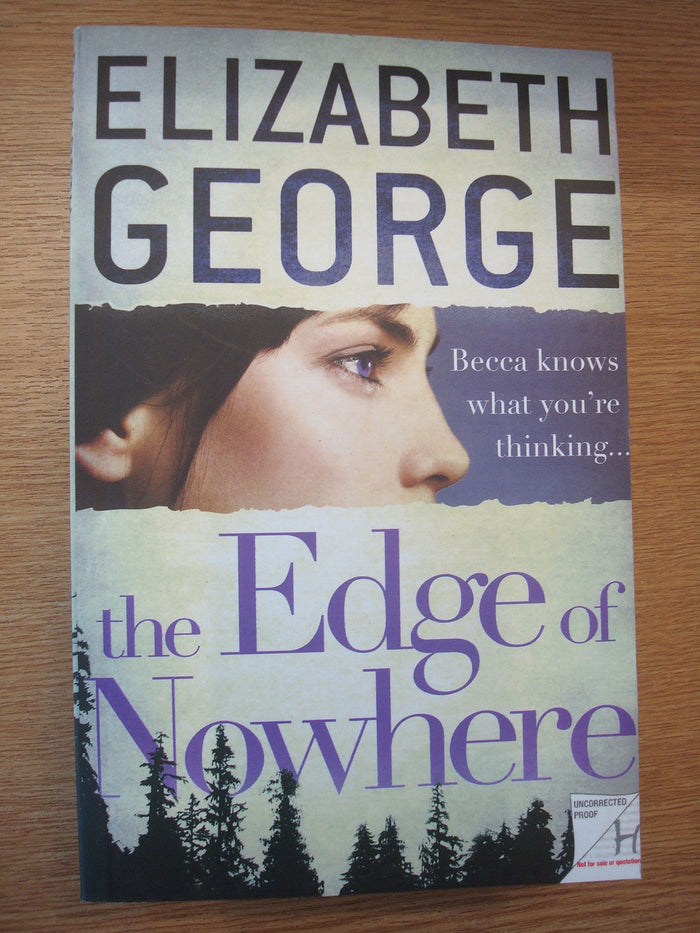The Edge of Nowhere by Elizabeth George - Mass Market Paperback cover