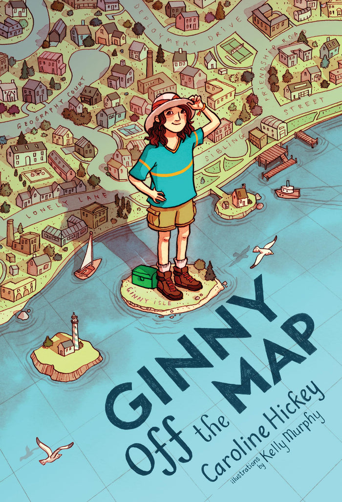 Ginny Off the Map by Caroline Hickey - Hardcover cover
