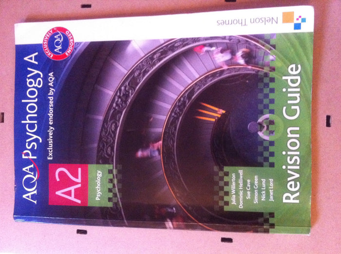 AQA Psychology A A2 Revision Guide by Nick Lund - Paperback cover
