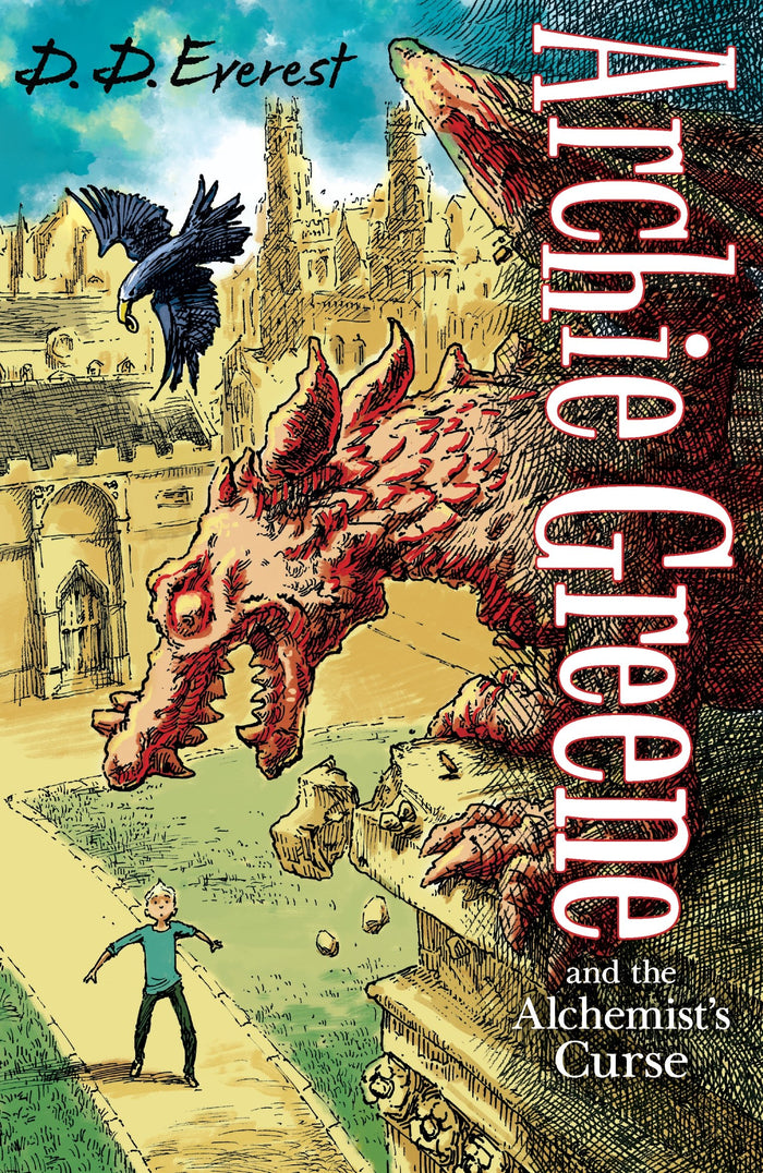 Archie Greene and the Alchemist's Curse by D.D. Everest - Paperback cover